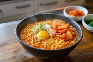편의점 신상 면 먹어봄