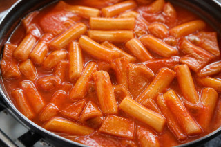 분식집 라볶이 커스텀